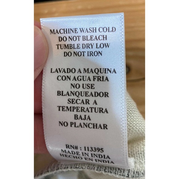 NWT En Creme Striped Sleeveless Stand By Romper L - Picture 6 of 10